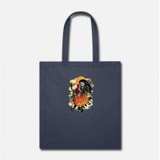 Halloween Christmas Navy Tote Bag